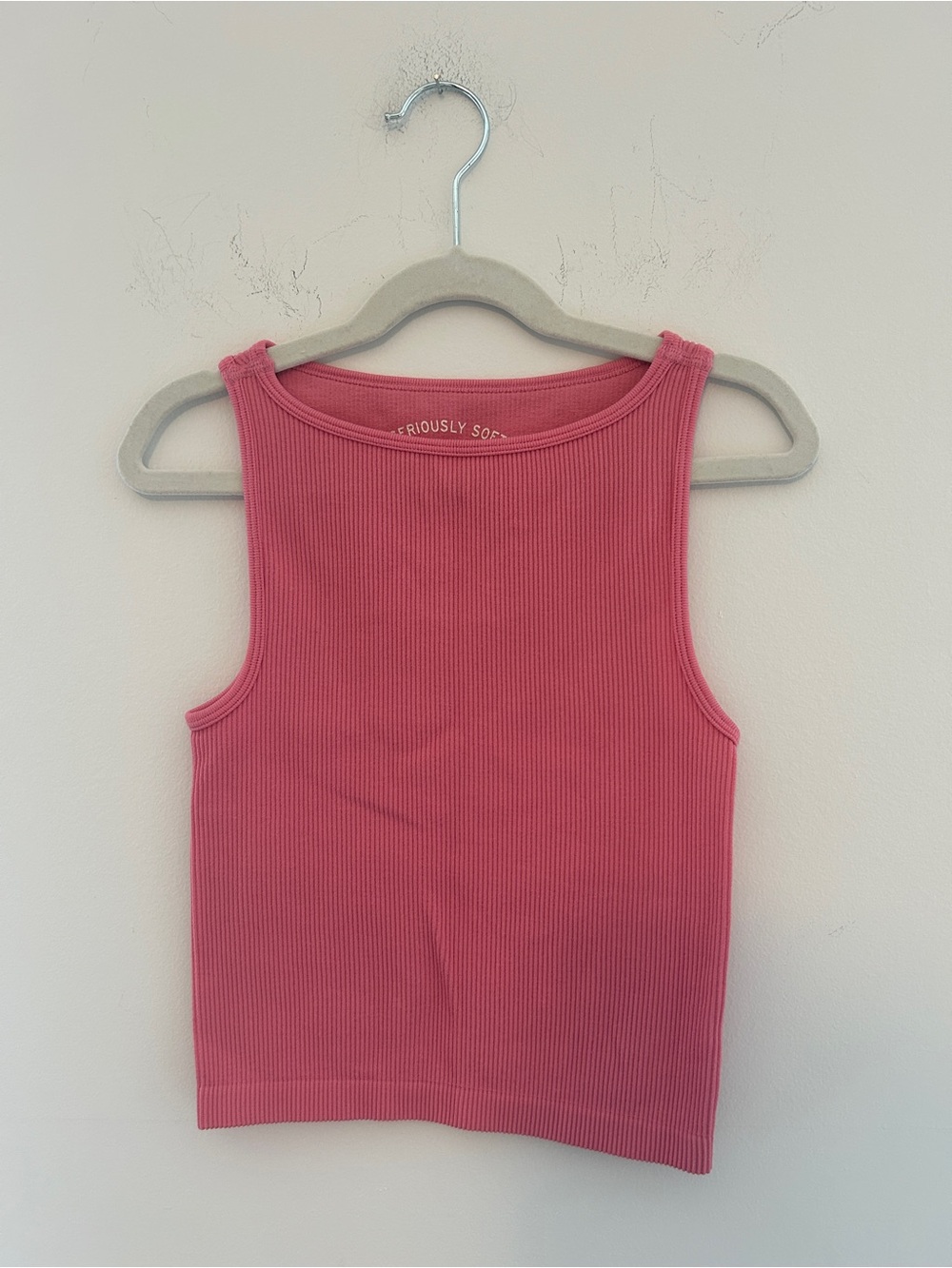 Aeropostale Pink Ribbed Tank